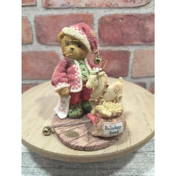 Enesco Other - 2001 Cherished Teddies Bear Santa Wendall Have You Been Naughty or Nice? Vtg